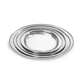 Блюдо овальное 13 Luxstahl RGS-PD1710 350х220мм нерж