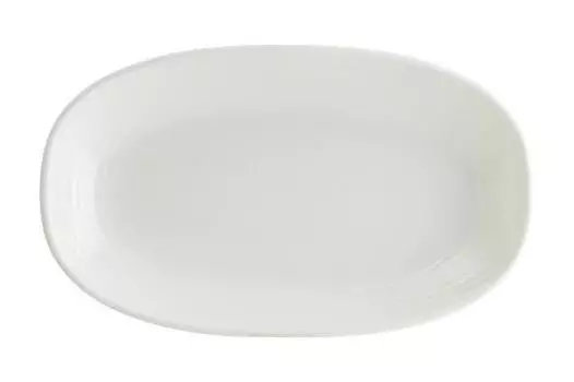 Блюдо овальное 150х85мм Bonna Loop White LOPGRM15OKY