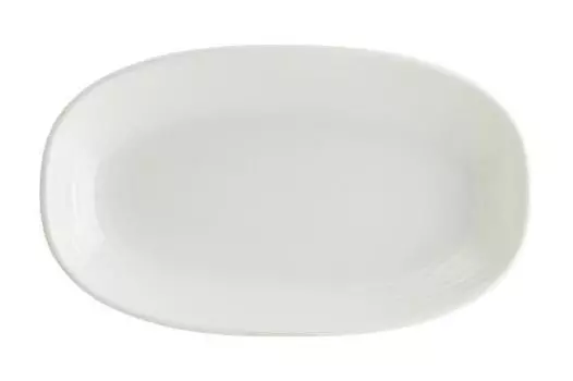 Блюдо овальное 190х110мм Bonna Loop White LOPGRM19OKY
