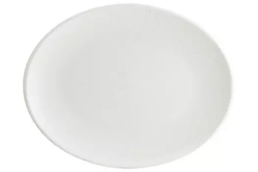 Блюдо овальное 250*190мм белый Iris White Bonna Bonna | IRSWHMOV25OV