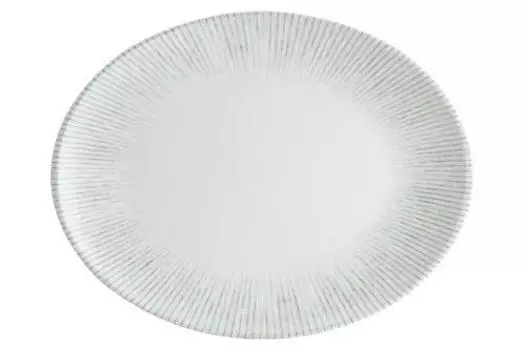 Блюдо овальное 250х190мм Bonna Iris Grey IRSMOV25OV