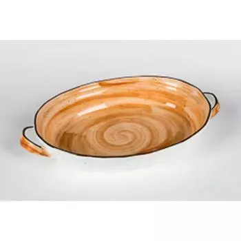 Блюдо овальное 30,5х23х5,7см 2200мл с ручками Organic Fusion P.L. Proff Cuisine | P5225637/0525-5