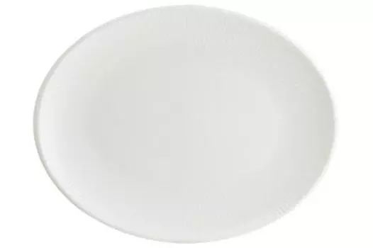 Блюдо овальное 310*240мм белый Iris White Bonna Bonna | IRSWHMOV31OV
