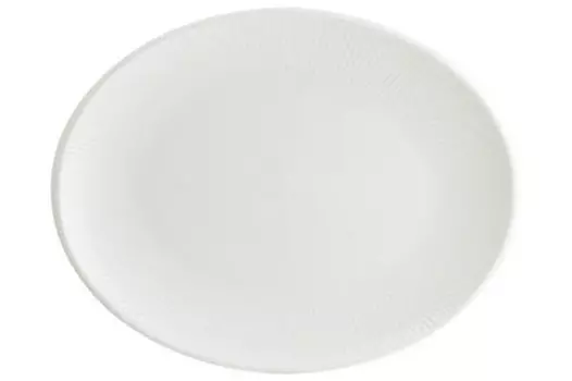 Блюдо овальное 360*280мм белый Iris White Bonna Bonna | IRSWHMOV36OV