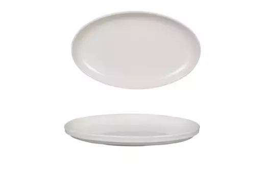 Блюдо овальное без полей углубленное Kutahya Bone Chef Taste Of BNCTO24KY00 (d24см, h3,25см, 480мл)