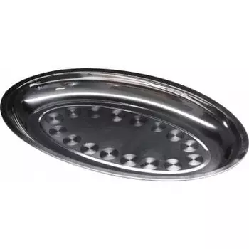 Блюдо овальное нерж. 28,5*17см Resto (Китай) | 1574