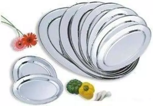 Блюдо овальное нерж. 54,5*38см MGSteel | OP55