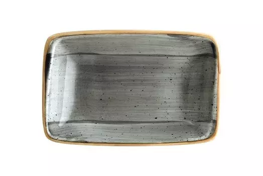 Блюдо прямоугольное 150*90мм Space Aura Bonna | ASCMOV16DKY