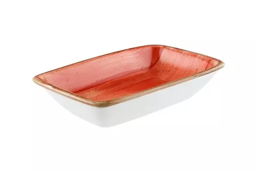 Блюдо прямоугольное 150*90мм Terracota Aura Bonna | ATCMOV16DKY