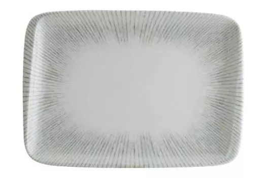 Блюдо прямоугольное 230х160мм Bonna Iris Grey IRSMOV26DT