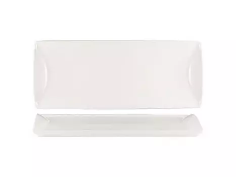 Блюдо прямоугольное 340*240мм Whte Bonna | LYR42DT