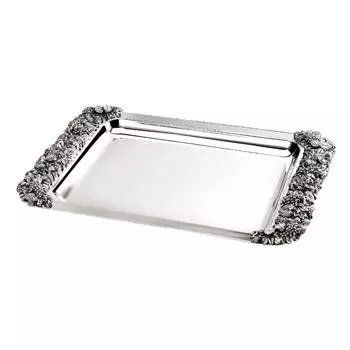 Блюдо прямоугольное 47х26,5см (поднос с ручками) нерж P.L. Proff Cuisine | 1Т3211Т