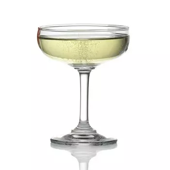 Бокал д/шампанского (блюдце) "Classic" 135мл h108мм d87мм, стекло 1501S05