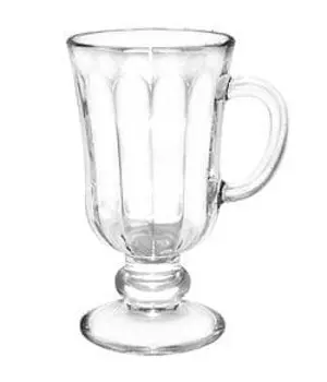 Бокал Irish Coffee 200мл d=76мм h=142мм Глинтвейн с гранями Опытный стекольный завод | 1561