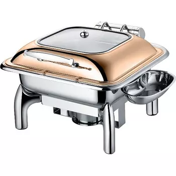 Чафинг-диш Crazy Pan CP-CHD017RG розовое золото