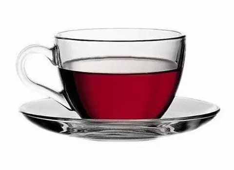 Чайная пара 200мл d=137/91мм h=64мм Бейзик Б Pasabahce | 97948