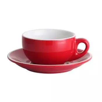 Чайная пара 220мл красная d 9,8см h5,5см Barista (Бариста) NEW P.L. Proff Cuisine | 10618/10621