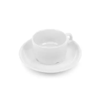 Чайная пара с круглым блюдцем Collage 155 мл