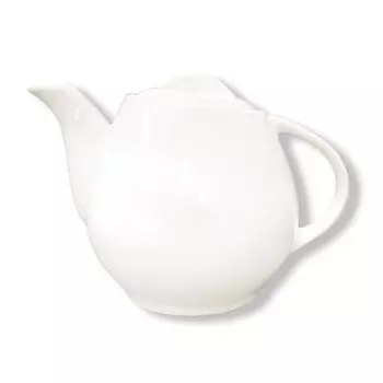 Чайник 400мл белый фарфор "Вевил" P.L. Proff Cuisine | F3648