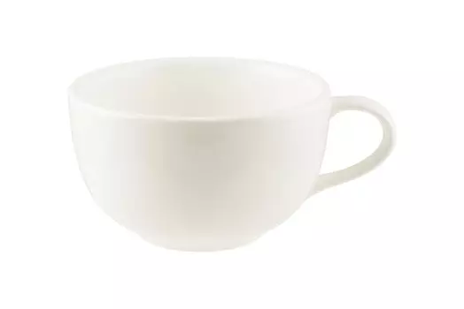 Чашка 350мл чайная Banquet блюдце 62866 Whte Bonna | RIT05CPF