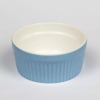 Чашка для подачи "Крем-Карамель" Рамекин 400мл 12см голубая P.L. Proff Cuisine | F0332B1-4.8W