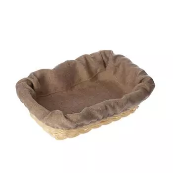 Чехол для корзинки Resto рогожка бежевый цвет 1 (для кт1915 кт1914 прямоуголный)