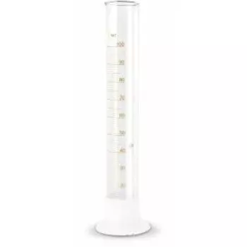 Цилиндр стеклянный 100 мл (пластиковое основание)