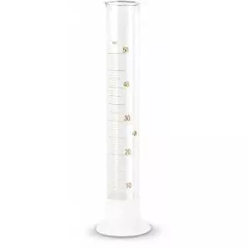 Цилиндр стеклянный 50 мл. (пластиковое основание)