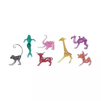 Декорация для стакана "Зоопарк", пластик, 250 шт Garcia De Pou | 122.31