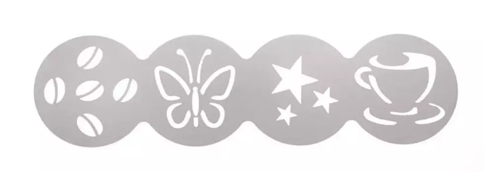 Декоратор для капучино и пирожных d=10см нерж. Resto (Россия) | 005мки