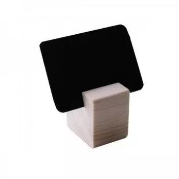 Держатель для ценников и табличек 3*4см h=4см деревянный Resto (Россия) | 09FE0102