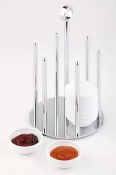 Держатель для салатников "Мини" d=14см h=25,5см нерж. APS | 11980