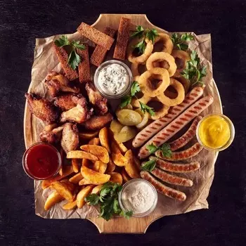 Доска для пиццы и стейка 310х20 мм бук