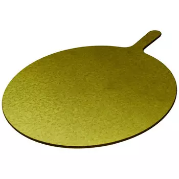 Доска для пиццы круглая HD&TEK BRD-SRV-011 11'', с рукояткой