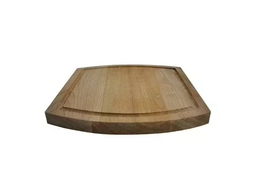 Доска для подачи прямоугольная 250*250*20мм с желобком, бук Resto (Россия) | 1825