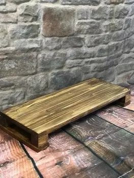 Доска для подачи прямоугольная 300*120*40мм Паллета (МП2) Resto (Россия) | 153015