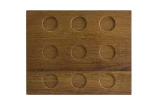 Доска для подачи прямоугольная 315х255х30мм бук Bonna WDMOD40KR