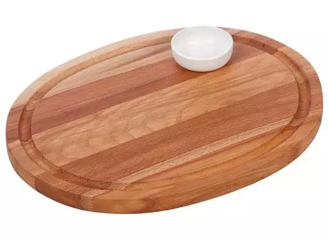 Доска для стейка 360х280х18 мм бук