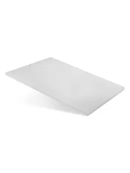 Доска разделочная 400х300х8 мм белый пластик