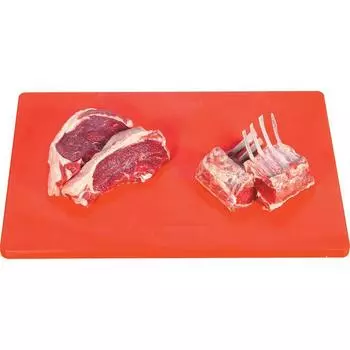 Доска разделочная 400х300х8мм красная P.L. Proff Cuisine