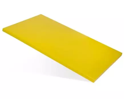 Доска разделочная CuisinAid CD-CB604018YL пластик 600х400х18мм желтая