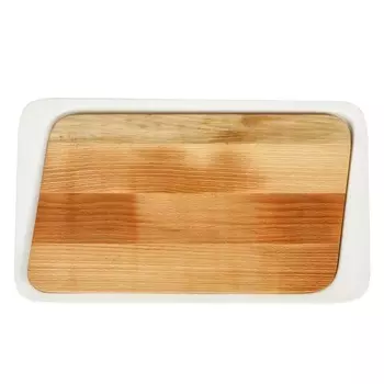 Доска-вставка для подачи 300х175х15 мм бук промасленный