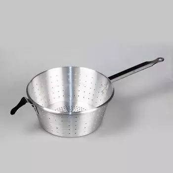 Дуршлаг 24см конический шенуа нерж с нерж ручкой P.L. Proff Cuisine | ACO-10