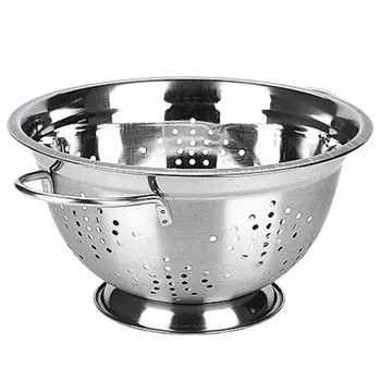 Дуршлаг на подставке MVQ COIN26 26см с ручками, нержавеющая сталь