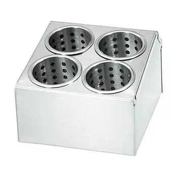 Емкость для хранения столовых приборов MVQ 15104SA 4 отделения металлическая