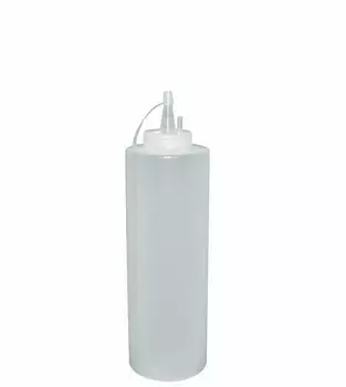 Емкость для соуса 250мл d=52мм h=171мм с крышкой прозрачная Мастергласс | 1742