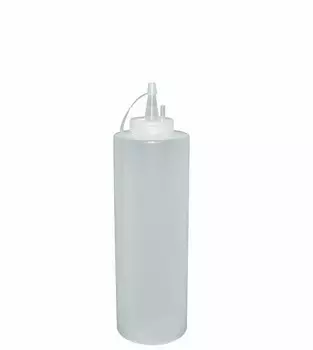 Емкость для соуса 700мл d=68мм h=240мм с крышкой прозрачная Мастергласс | 1741