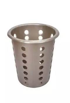 Емкость для столовых приборовстакан d=95мм h=130мм перфор. стальной пластик Мастергласс | 1700