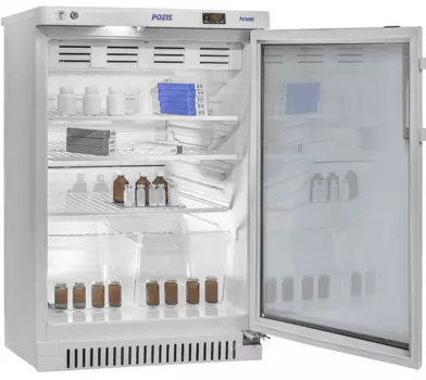 Фармацевтический холодильник Pozis ХФ-140-1 тонированное стекло