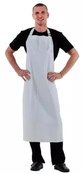 Фартук мясника белый влагозащитный Resto 1200х1200мм